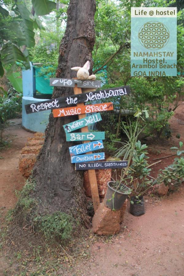 Namahstay Hostel, Cowork & Artist Residency Arambol Esterno foto