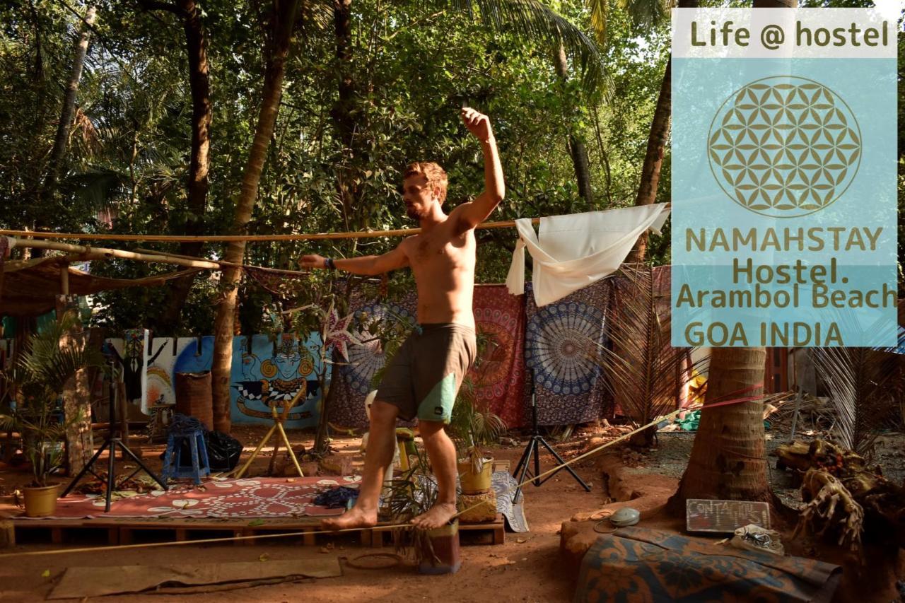 Namahstay Hostel, Cowork & Artist Residency Arambol Esterno foto